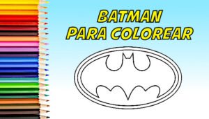 dibujos de Batman para colorear
