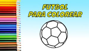 dibujos de fútbol para colorear