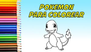 dibujos de pokemon para colorear