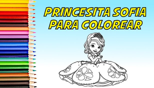 dibujos de princesita sofia para colorear