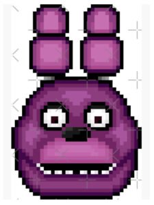 pixel art five nights at freddy's