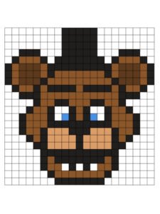 fnaf pixel art