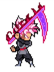 goku black pixel art