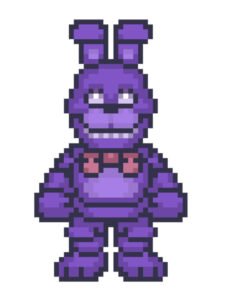 pixel art de fnaf