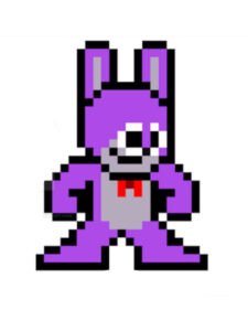 pixel art fnaf facil