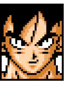 pixel art goku