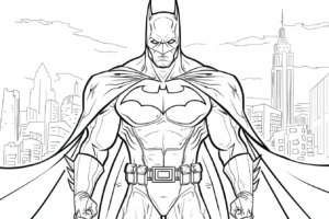 batman para colorear