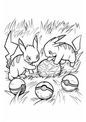 dibujos de pokemons