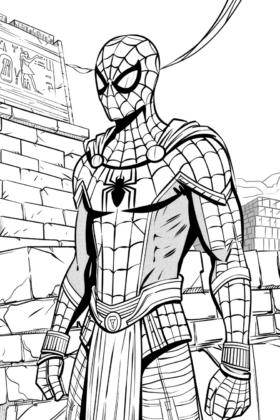 dibujos spiderman