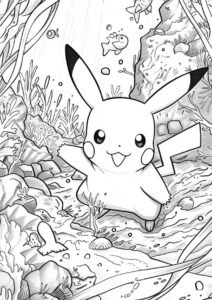 pikachu dibujo