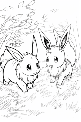 pikachu dibujos para colorear