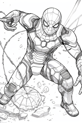 spiderman dibujo