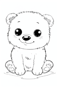 dibujos de animales kawaii para colorear